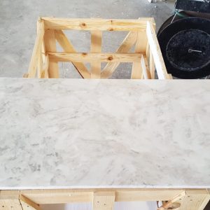 Solid White Marble