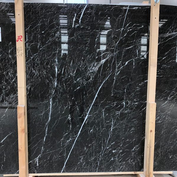 Alania Black Marble Slabs (3)