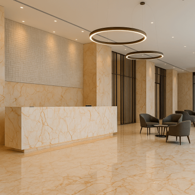 Hotel lobby Marble Design (6)