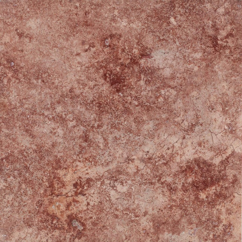 Red Travertine Cross Cut